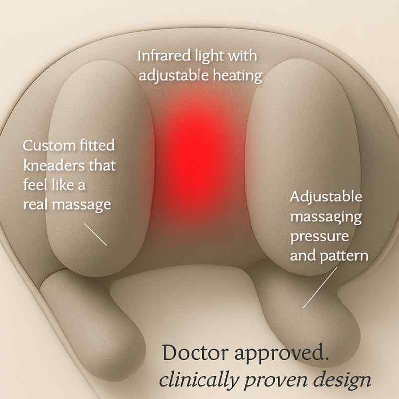 NeckNirva™ Premium neck and shoulder massager