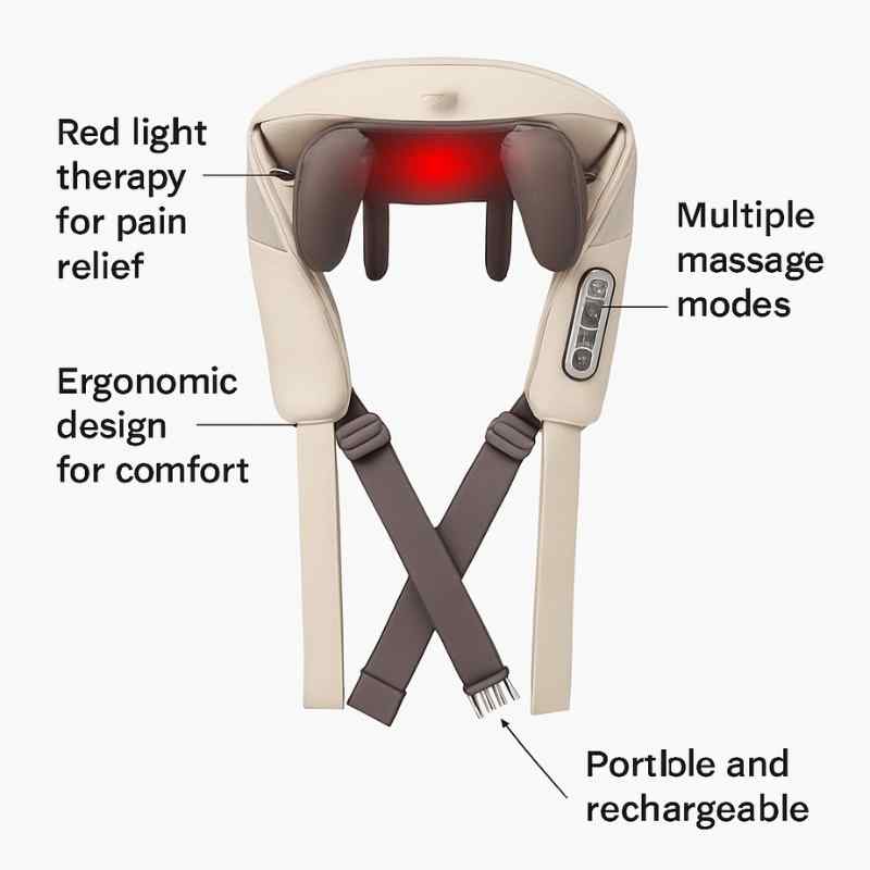 NeckNirva™ Premium neck and shoulder massager