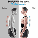 Back Brace Posture Corrector for Women & Men Back Lumbar Support Shoulder Posture Support for Improve Posture & Back Pain Relief