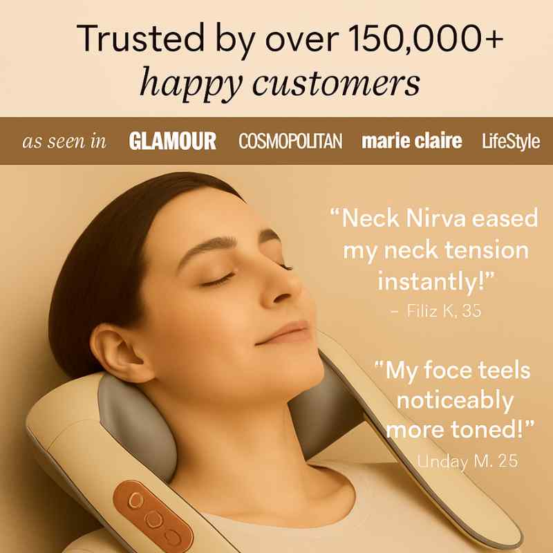 NeckNirva™ Premium neck and shoulder massager